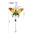 thumbnail image 2 of 2 Pack Butterfly Crystal Suncatcher Crystal Ball Ornament for Window Home Garden Outdoor, 2 of 5