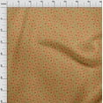 thumbnail image 4 of oneOone Georgette Viscose Orange Fabric Tropical Sewing Craft Projects Fabric Prints By Yard 42 Inch Wide, 4 of 5