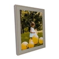 thumbnail image 4 of Traditional Flat Silver Panel Picture Frame Wide, 4 of 6