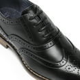 thumbnail image 4 of BURUDANI Kids Classic Oxfords Wingtip Dress Shoes, 4 of 7