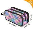 thumbnail image 4 of FORMRS Pencil Case with 3 Compartments Zipper Pouch, Elementary School Level and up, Gradient Starfish Pattern, 4 of 8