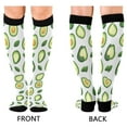 thumbnail image 4 of FORMRS Womens Knee High Socks Casual Long Thick Travel Daily Wear, 1 Pair, Avocado, 4 of 6