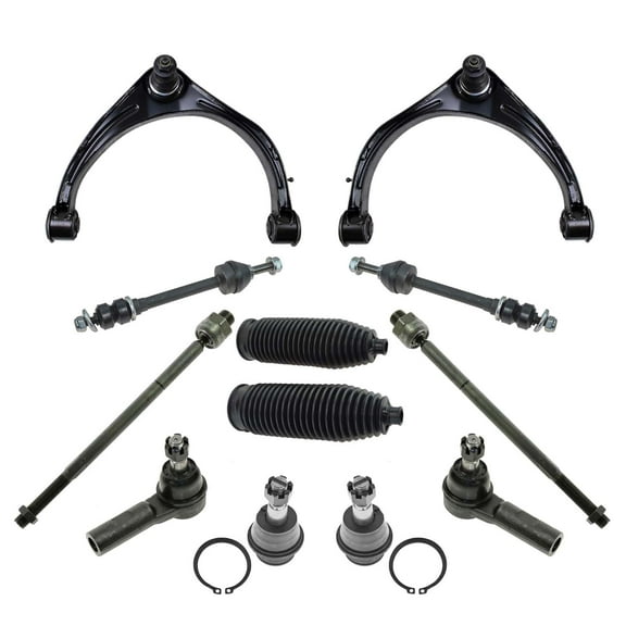 Front Control Arm Ball Joint Sway Bar Link Tie Rod Steering Suspension Kit 12pc PSA32035