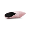 thumbnail image 5 of BLISSFUL STEP Women's V Shaped Cutout Pointed Toe Stiletto Heel Ankle Boots Pink 6, 5 of 8