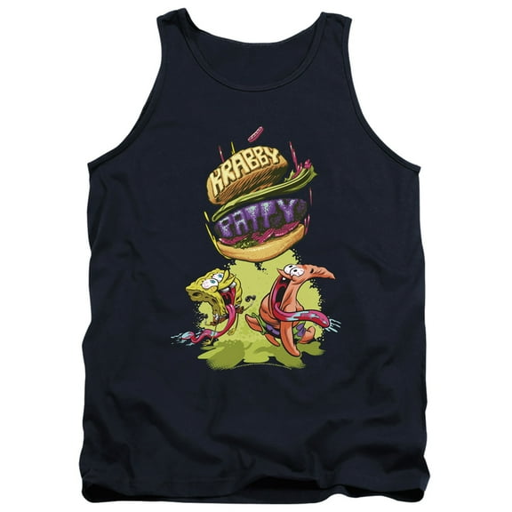 Spongebob Krabby Patty From The Sky Unisex Adult Tank Top