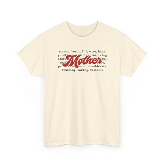 Mother Strong beautiful wise kind for Mother's day gift Unisex Cotton Tee