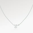 thumbnail image 2 of Pre-Owned LOUIS VUITTON Pendantiff Ideal Blossom LV White Gold x Diamond 750WG Q93653 Silver Necklace (Good), 2 of 6