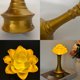 thumbnail image 3 of Lámpara LED De Flores, Lámpara Budista Recargable Por USB De Metal De Resina, Luz Nocturna De Flores, Para Decoración De Exhibición, Suministros De Fe, 3 of 7