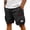 Black_0311U&03, variant on Men Cargo Short Elastic Waist Men Bermuda Shorts Big and Tall Baggy Breathable Gym Fishing Camping Gym Shorts Men with Pockets XXL