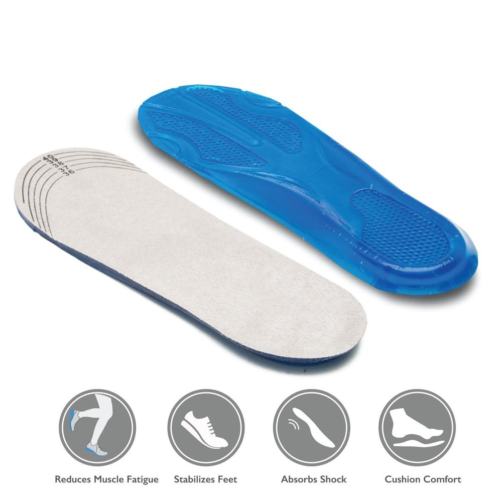 1 Pair of Full Length Orthotic Insole/ Insert Relieve Pain