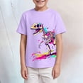 thumbnail image 2 of UAYOTSE 12M 3T 4T 5T Summer Little Boy Soft Cartoon Print T shirt Tops Crew Neck Casual Daily Wear for Toddler Boys,Sizes 9-10 Years, 2 of 4