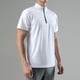 thumbnail image 5 of pstuiky camisetas para hombre, Camiseta deportiva de verano para hombre, de color liso, ajustada, con cremallera, de manga corta y cuello alto ropa de hombre l, 5 of 7