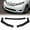 Matt Black, variant on Stay Tuned Performance For 2011-2015 Toyota Sienna MP-Style Painted Black Front Bumper Body Spoiler Lip