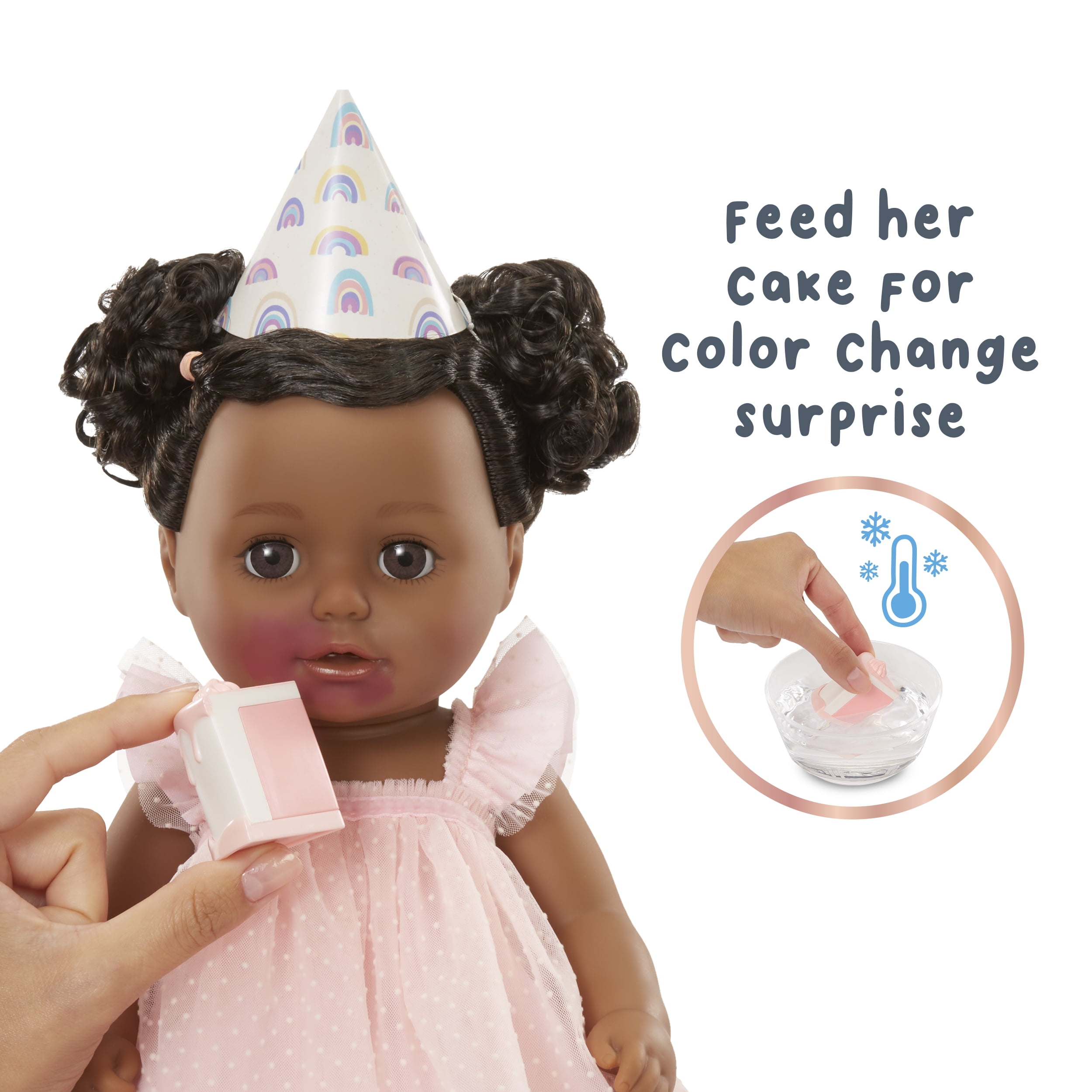 Baby Born Birthday Baby Doll Harper - Dark Brown Eyes, Kids Ages 3+