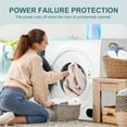 thumbnail image 7 of Simzlife 2.6 Cu. ft Compact Laundry Dryer Clothes Dryers with Four Drying Models, 23.6 in W, 27 in H, 7 of 7