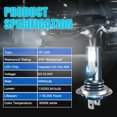 thumbnail image 3 of Bombilla de faro LED H7 9005 Car High Low Beam 110W 6000K LED Luz de conducción IP67 Impermeable DC 12-24V, 3 of 8