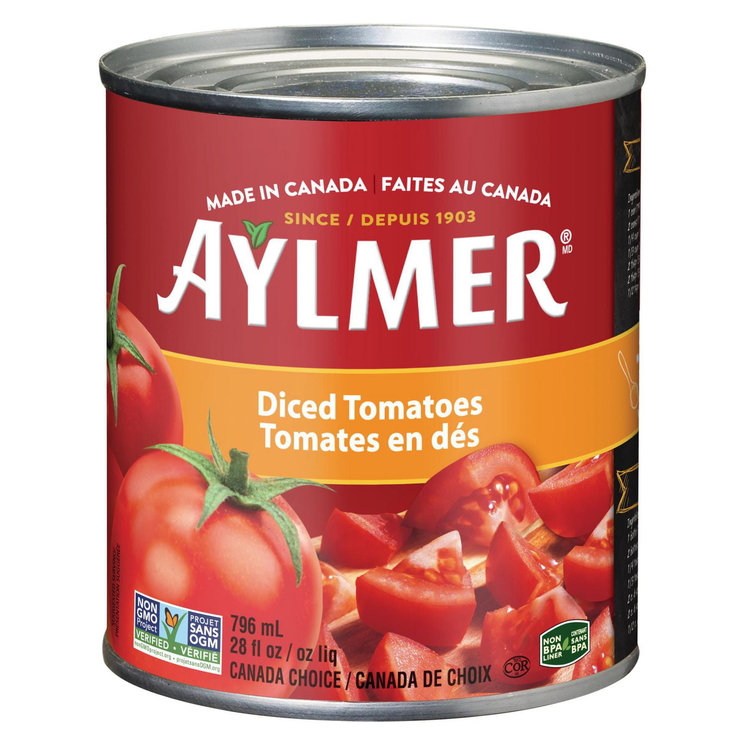 Aylmer Tomatoes Diced
