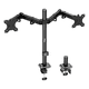 thumbnail image 1 of "Soporte De Monitor Mountup De Doble Brazo Para 13-32 Belug,  Negro ", 1 of 5