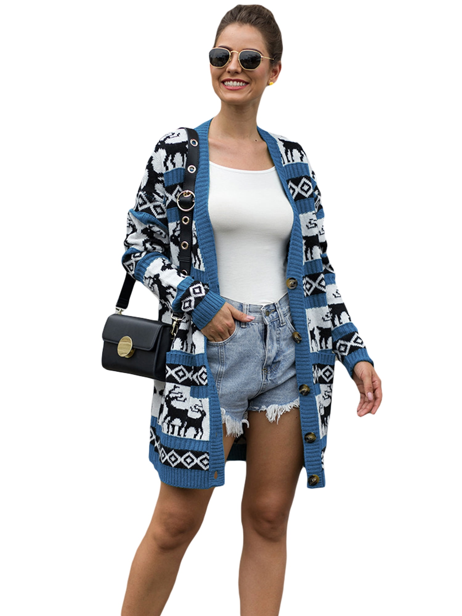 long cardigan sweater walmart