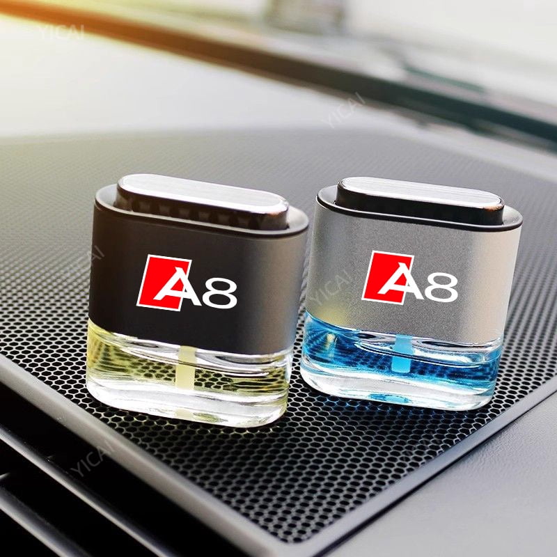 For Audi A8 Car Mounted Air Outlet Perfume Aluminum Alloy Air Freshener Gulong Floral Liquid Fragrance