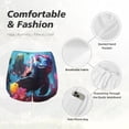 thumbnail image 4 of Balery Lively Cute Turtle Pantalones cortos deportivos para mujer con forro y dos bolsillos, elásticos, para entrenamiento, gimnasio, yoga-X-Large, 4 of 7