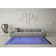 thumbnail image 3 of Ahgly Company Indoor Rectangle Oriental Blue Traditional Area Rugs, 8' x 10', 3 of 4