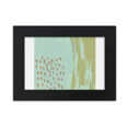 thumbnail image 1 of Plantas patron abstracto arte Matcha Marco de Fotos de escritorio imagen Arte Negro Pintura 5x7 pulgadas, 1 of 4