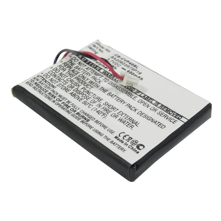 Replacement Battery for Creative DAP-FL0040 V V Plus Zen V 3.7V/650mAh