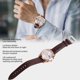 thumbnail image 3 of Reloj De Pulsera Para Hombre, Resistente Al Desgaste, Resistente Al Agua, Banda Transpirable, Reloj De Pulsera Luminoso, Vidrio De Alta Resistencia Para El Trabajo, 3 of 8
