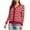 New Red, variant on PFRNLF Women's Striped Cardigans Lightweight Casual Long Sleeve Knit Button Front Cardigan Sweaters S-2XL