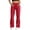332#Red, variant on Yoga Pants for Women Flare Wide Leg High Waisted Leggings Lounge Y2k Drawstring Soft Sweatpants Bell Bottoms Black XL
