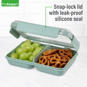 ProKeeper+ Small Split to Go Plastic Food Container