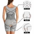 thumbnail image 5 of New Fashion Women Full Body Shapers Waist Cincher Underbust Bodysuits Tummy Belt Shapewear Lady Slimming Jumpsuit Shapers, 5 of 6