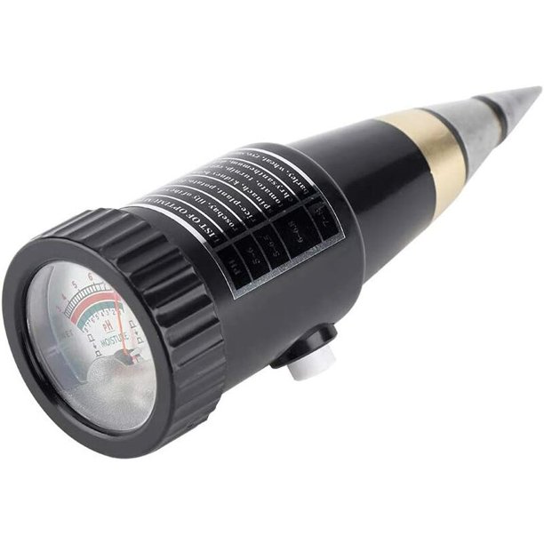 Probador de suelo Medidor Medidor de humedad del suelo de alta precisión PH, Medidor de jardín portátil Detector de humedad PH 3-8 Humedad 10-80% Detector para plantas de jardín Césped Agricultura Interior esquí esquí Gafas de esquí
