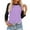 D-Purple, variant on Wyobmus Womens Baseball Tee 3/4 Sleeve Casual Crewneck Tops Color Color Block Cute Blousess Comfy Raglan Shirt S-3X A-Blue