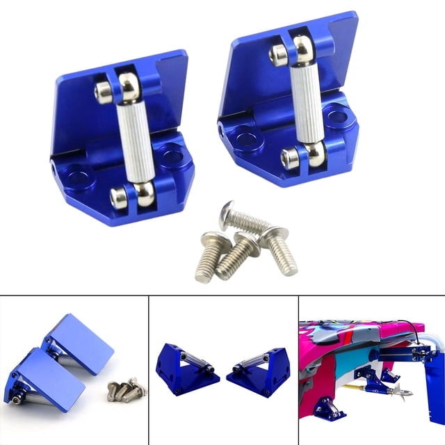Accesorios de reparación de ajuste ajustables de aleación de aluminio Macarena Pestañas ajustables azules resistentes