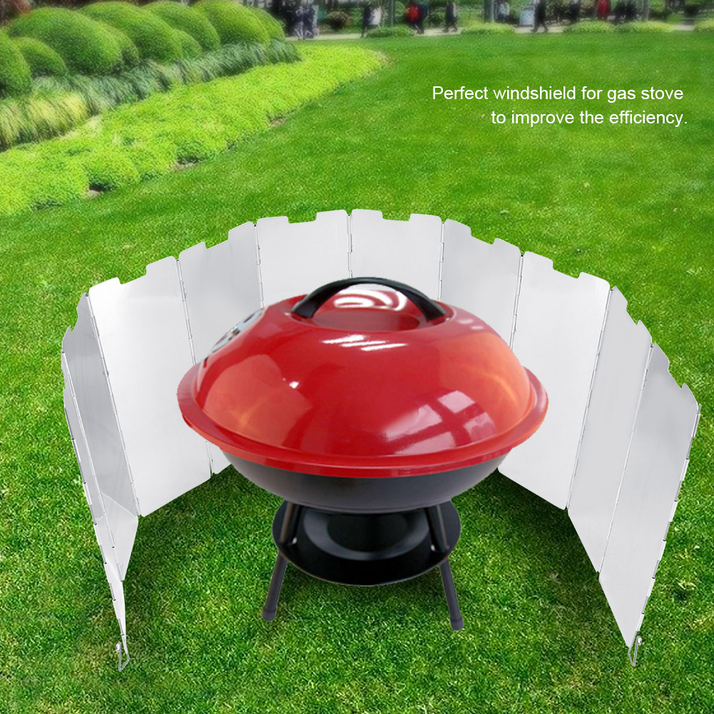 OTVIAP Windshield for BBQ, Windshield for Cooking Gas ...
