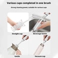 thumbnail image 6 of Water Brush, 15 Electric Brush Cleaner For Tumblers, Mugs, Cups, Glasses, Jars Rechargeable, & 2 Spe, 6 of 8