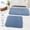 Blue, variant on Moss Green Bathroom Rugs Set, 2 Piece Soft Absorbent Microfiber Bath Mat, Non-Slip Quick Dry Plush Shaggy Floor Rugs for Tub and Shower, 16x24 inches