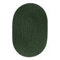 thumbnail image 2 of Solid Hunter Green Wool 8' Round, 2 of 2