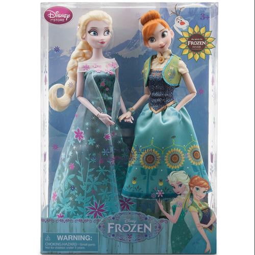 Gift Set Fast Shipping. Disney Store Frozen Anna and Elsa Summer Solstice