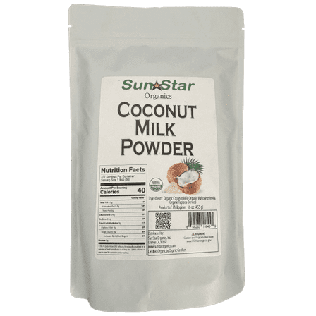 Creamy, Organic Coconut Milk Powder, 1 lb—for drinks and recipes
