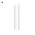 thumbnail image 2 of Hariumiu 2Pcs Rolling Pin Guide Reusable Food Grade Heat Resistant Acrylic Measuring Dough Balance Thickness Ruler Home Supply-B,2mm, 2 of 8