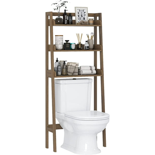 UTEX 3Shelf Bathroom Organizer Over The Toilet, Bathroom Space saver
