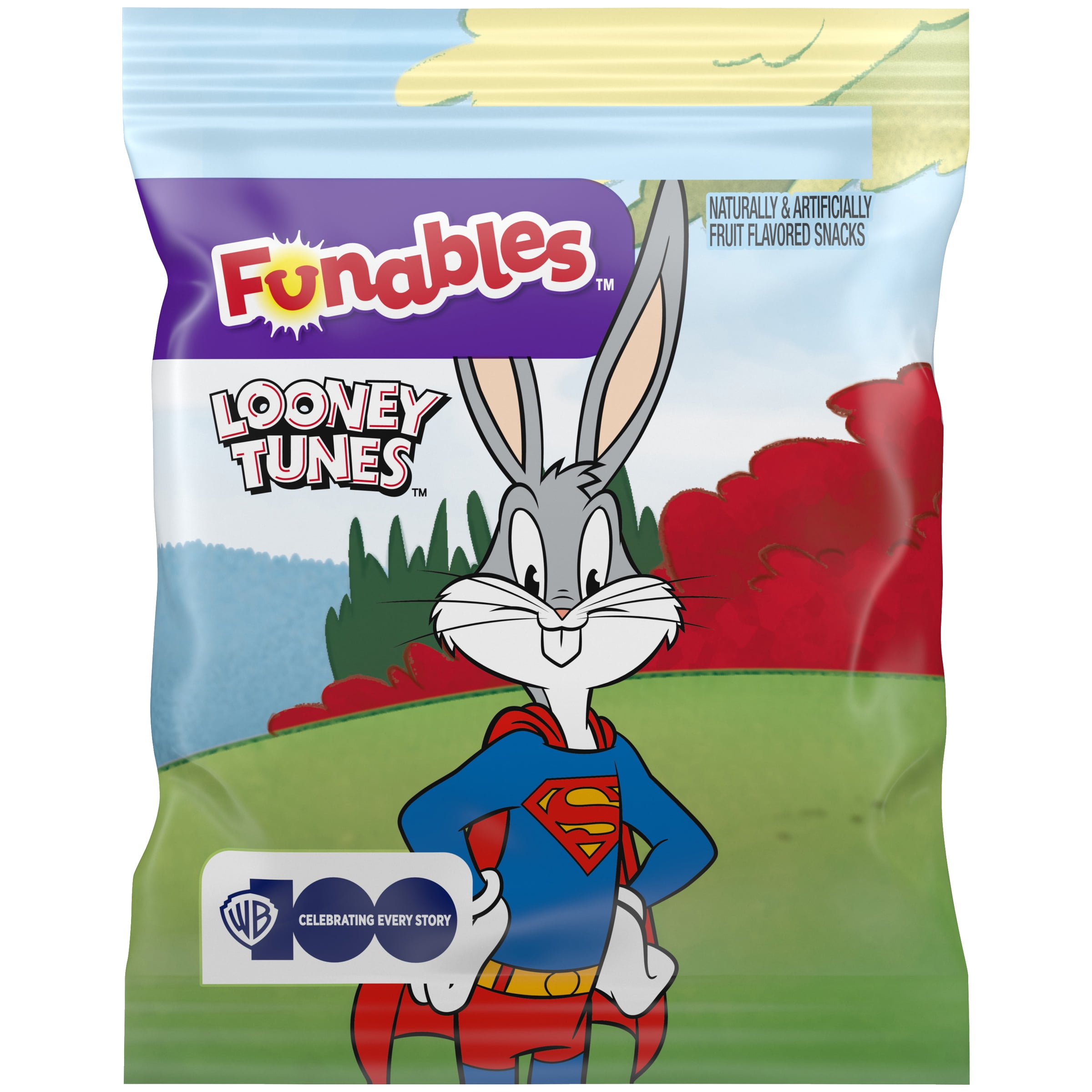 アメリカ人気お菓子 Funablesルーニーテューンズ型グミ 11袋他計5点 Funables Fruit Flavored Snacks, Looney Tunes, 0.8 oz, 22