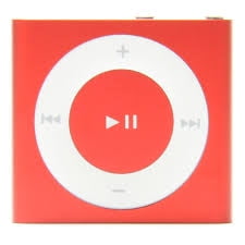 Pre-Owned Apple iPod 4th Gen 2GB Red Shuffle MP3 Player, (MKML2LLA)   1 YR CPS warranty