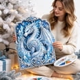 thumbnail image 7 of 3D Layered Dragon Diamond Kit 10x12in, Round Drill Canvas Wall Art, Christmas Decoration Indoor Wall Ornament Home Tabletop Decor, 7 of 7