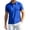 Blue-120506aa, variant on Trgacdwlo Ice Silk Men Polo Shirts Quick Dry Cooling Short Sleeve Men T Shirts Collared Sun Protection Mens Golf Polo Shirts Green M