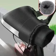 thumbnail image 2 of 1 Pair Motorcycle Handlebar Muffs Winter cycling gloves Waterproof Handle bar Mitts Snowmobile E-Bike Motorbike Thermal Gloves (big mouth), 2 of 7