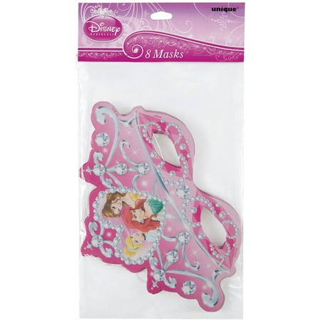 Disney Princess Party Masks 8ct Walmart com Disney Princess Party Masks 8ct Walmart com